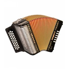 Corona II Classic EAD, black lacquered (A55811S) Hohner