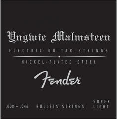 Yngwie Malmsteen Signature Electric Guitar Strings .008-.046 Fender