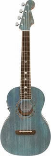 Dhani Harrison Uke Turquoise Fender