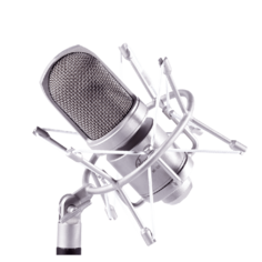 МК-105 Профессиональный студийный конденсаторный микрофон с большой диафрагмой, никель, в картонной коробке Октава