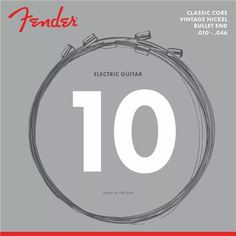 ROUND CORE Nickel 3155R 10-46 BULLET Fender
