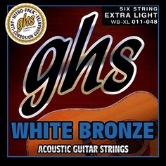 WB-XL WHITE BRONZE GHS Strings