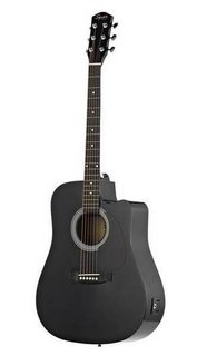 FENDER SQUIER SA-105CE Black