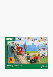 Конструктор Brio BRIO Стартовый игр.наб.к арт.33394 для построения разных ж/д,буклет-инструкция,26 эл.,37х12х27см,кор.