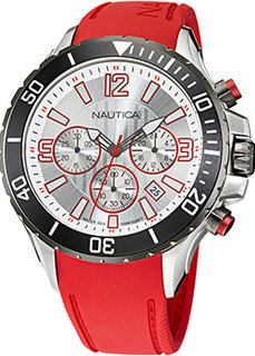 Швейцарские наручные мужские часы Nautica NAPNSS119. Коллекция NST Chronograph