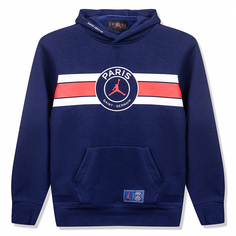 Детская толстовка Paris Saint Germain Fleece Pullover Hoodie Jordan