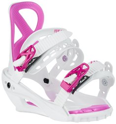 Крепления для сноуборда Prime 20-21 Fun F1 White/Pink-M P.R.I.M.E.