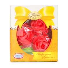 Вафельные украшения Домашняя кухня Парфэ с посыпками, 17 г