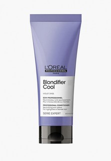 Кондиционер для волос LOreal Professionnel L'Oreal Serie Expert Blondifier Cool для нейтрализации желтизны холодных оттенков блонд, 200 мл