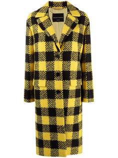 Ermanno Scervino клетчатое пальто на пуговицах