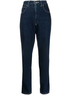 Fendi Pre-Owned узкие джинсы с завышенной талией