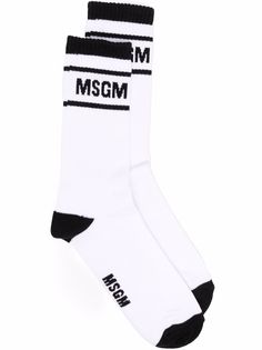 MSGM носки с логотипом