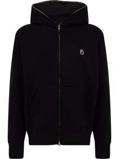 A BATHING APE® худи One Point на молнии Bape