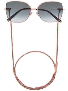 Givenchy Eyewear солнцезащитные очки в оправе бабочка