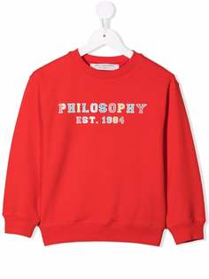 Philosophy Di Lorenzo Serafini Kids толстовка с логотипом
