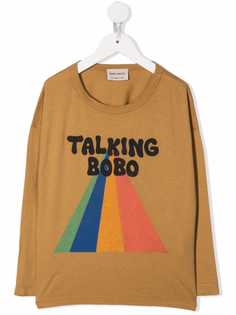Bobo Choses футболка Talking Bobo Rainbow с длинными рукавами
