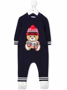 Moschino Kids пижама Teddy Bear с длинными рукавами