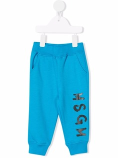 MSGM Kids спортивные брюки с логотипом