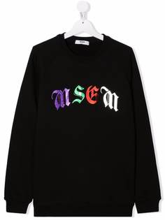 MSGM Kids свитер с логотипом