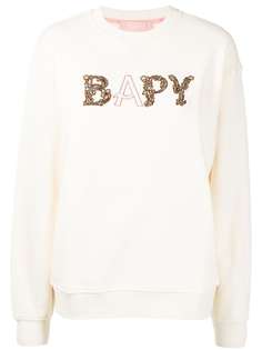 BAPY BY *A BATHING APE® толстовка с вышитым логотипом