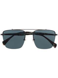 Yohji Yamamoto солнцезащитные очки в массивной оправе