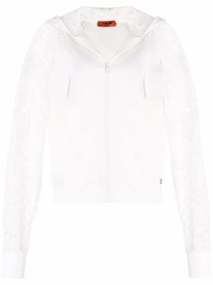 TWINSET бомбер с кружевными вставками