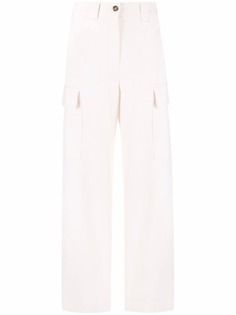 MSGM брюки карго с завышенной талией