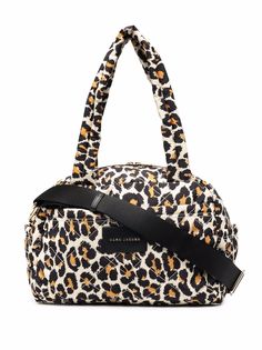 Marc Jacobs маленькая дорожная сумка The Weekender с леопардовым принтом