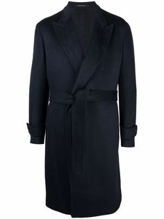 Tagliatore двубортное пальто с поясом
