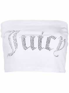 Juicy Couture укороченный топ с логотипом