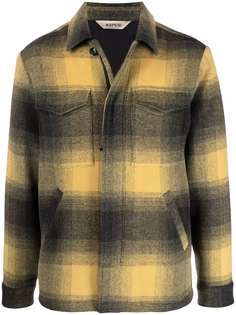 ASPESI клетчатая куртка на молнии