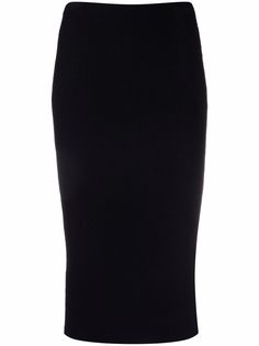 GAUGE81 юбка миди в рубчик