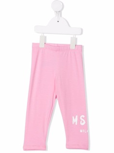 MSGM Kids спортивные брюки с логотипом