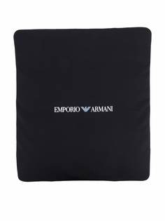 Emporio Armani Kids одеяло с логотипом