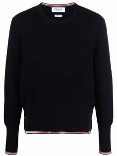 Thom Browne пуловер с полосками RWB