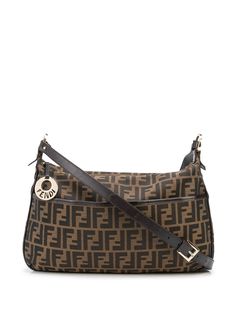Fendi Pre-Owned сумка через плечо Chef с узором Zucca