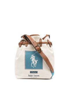 Polo Ralph Lauren сумка-ведро Pony с логотипом