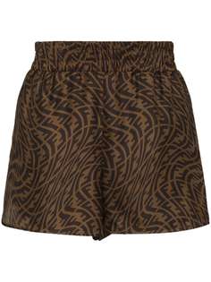 Fendi FF Vertigo pattern bermuda shorts