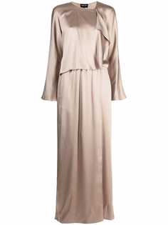 Giorgio Armani платье с драпировкой