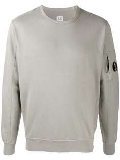 C.P. Company толстовка с круглым вырезом и логотипом