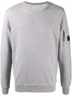 C.P. Company толстовка с круглым вырезом и логотипом