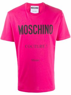 Moschino футболка с логотипом