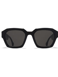 MYKITA+MAISON MARGIELA солнцезащитные очки в прозрачной квадратной оправе
