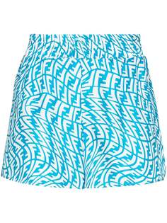 Fendi FF Vertigo pattern bermuda shorts