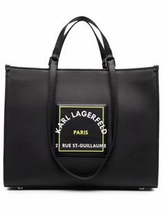 Karl Lagerfeld сумка-тоут с логотипом