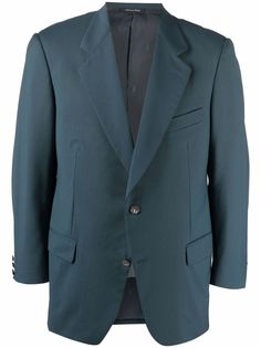 Yves Saint Laurent Pre-Owned однобортный пиджак 1990-х годов