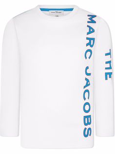 The Marc Jacobs Kids футболка с длинными рукавами и логотипом
