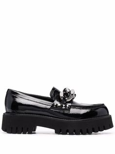 Casadei лакированные лоферы