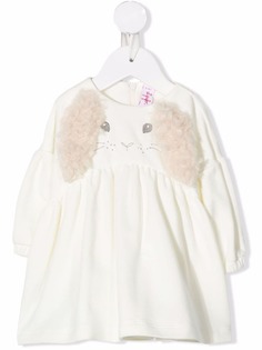 Il Gufo платье с длинными рукавами и принтом