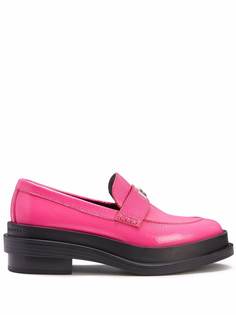 Giuseppe Zanotti лоферы Malick с логотипом